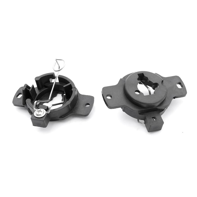 2Pcs H1 HID Headlight Bulb Holder Retainers Adapter for Ni.ssan