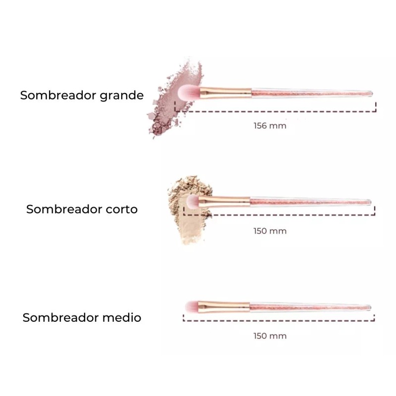 Pixes 3 Kits De 10 Brochas De Maquillaje Remate -