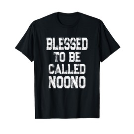 Vintage Blessed To Be Called Noono Grandpa T-Shirt