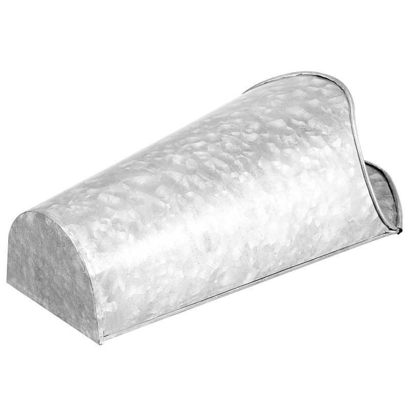 MUKCHAP 4 Pack Galvanized Metal Wall Planter, 12 Inches Tall