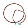 X AUTOHAUX Inner/Vacuum Pump Sealing Ring Repair/for Land Rover/1 Set/Brown