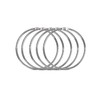 4 Inch 6 Pack Binder Rings, Extra Large Loose Leaf