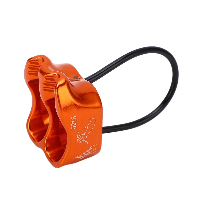 Rappel Device Aluminum Magnesium Alloy ATC Rappelling Descender for Outdoor