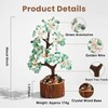 AWARDSEN Green Aventurine Crystal Tree Money Tree The Tree of
