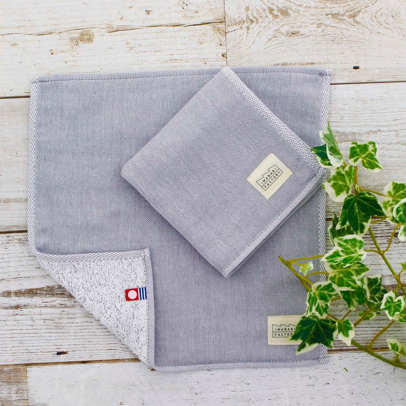 Imabari Factory Imabari Towel Handkerchief, 7days Handkerchief, Approx. 9.8 x