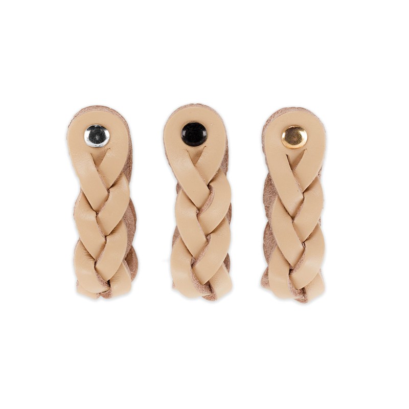 Brute Strength - Leather Handles for Furniture - Braided -
