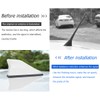 CGEAMDY Car Shark Fin Antenna Cover Fairing, Fm/AM Antenna, Made