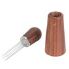 Coffee Stirrer Distribution Tool Stainless Steel Wood Handle Coffee Stirrer