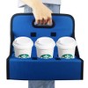 Boczif Cup Caddy Portable Drink Carrier or Cans Reusable, 6-Cup