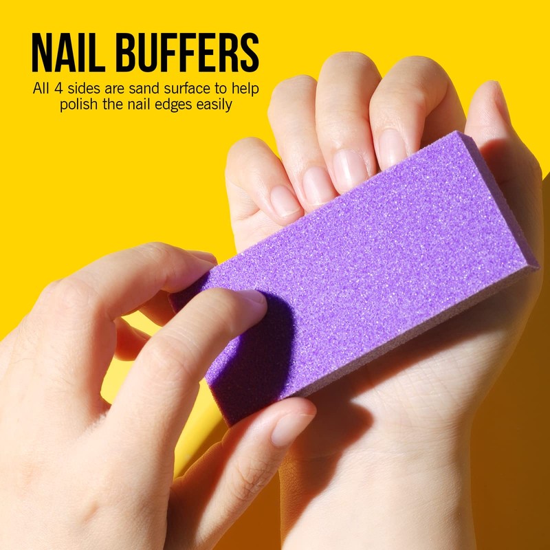 Nail Buffers and Files, FANDAMEI Nail Tools kit with 3PCS