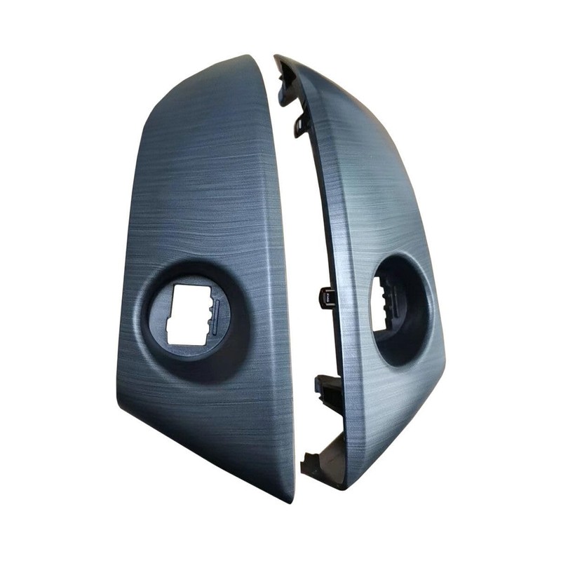 fitfoyo 1 Pair Car Instrument Cluster Finish Panel Trim for