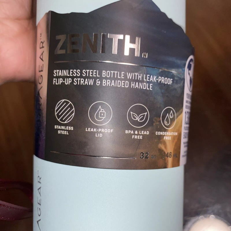 Hydragear New Hydragear Zenith Stainless Steel Insulated Water Bottle 24oz