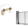 Skelang Slide Gate Guide Roller with L Post Bracket, Adjustable