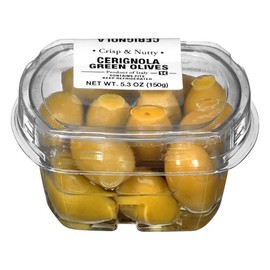 Fresh Pack Cerignola Green Olives, 5.3 oz, 12 Pack