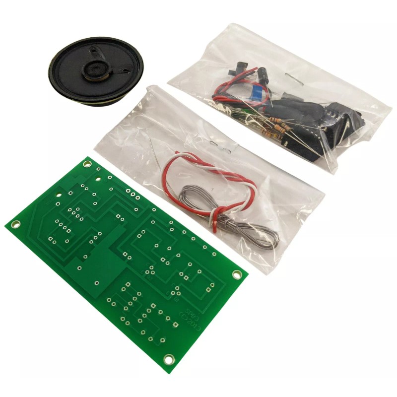 Electronix Express Police Siren Beginner Soldering Practice Kit with LEDs