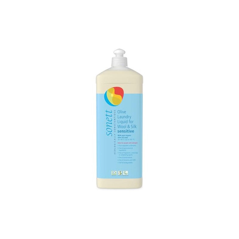 Sonett Organic for Sensitive Skin (Olive Laundry for Wool and