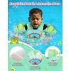 Vvinca Toddler Swim Vest for Kids 13-30lbs Boys Girls Puddle