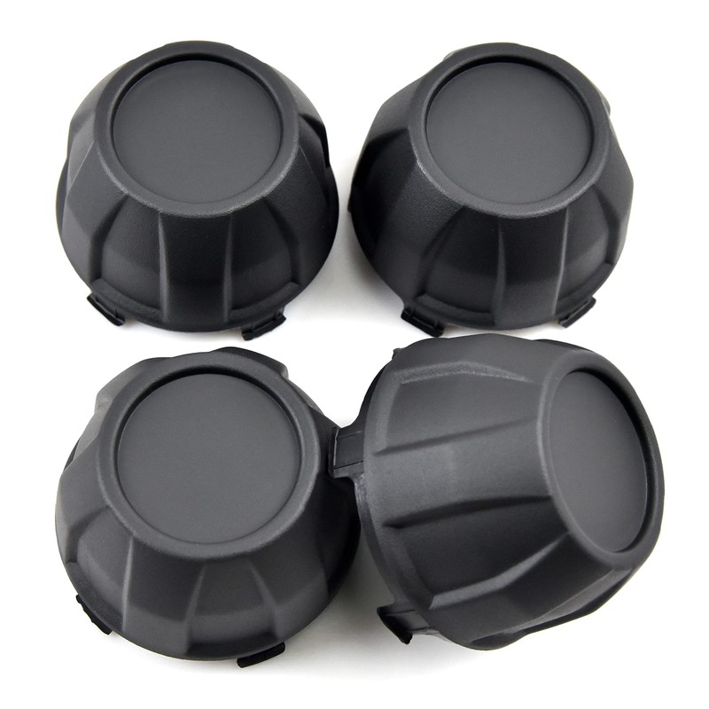 SAUTVS Tire Wheel Hub Caps for Kawasaki Teryx KRX, Black