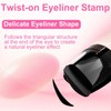 Generic 2025 New Foldable Eyeliner Stamp, Double-End Eyeliner Pencil, Long
