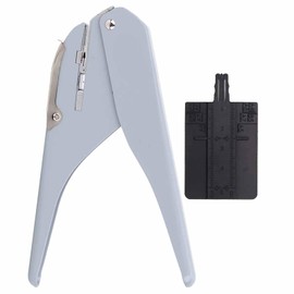 Hole Punch,Mushroom Discbound Hole Puncher,Handheld Punches Tool Paper Cutter Paper for Home Office for Crafts, Chipboard,Scrapbooks (Grey)