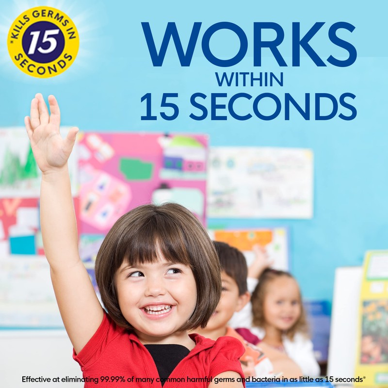 Germ-X Advanced Hand Sanitizer, Non-Drying Moisturizing Clear Gel, Instant and