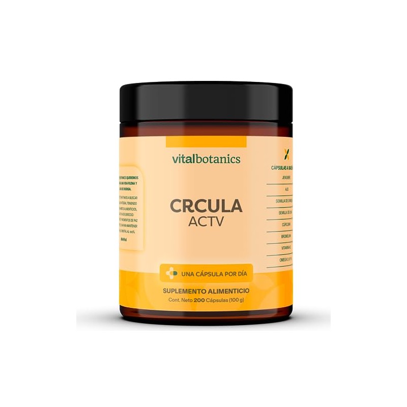 Active Circulation con 200 Capsulas de 500mg (4 Meses) con