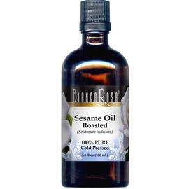 Bianca Rosa Sesame Oil, Roasted - 100% Pure, Cold Pressed (3.40 fl oz, ZIN: 428373)