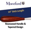 Montford Conductor's Baton – 14" with Pau Rosewood Tapered Handle