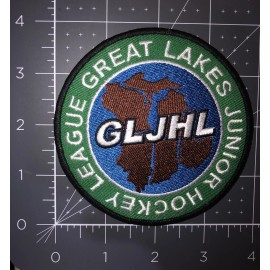 Great Lakes Junior Hockey League Embroidered Patch 4”