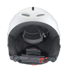 RW-640 with Speaker, Ski Helmet, Snowboard Helmet, Skiing, Mountaineering, Size: M (57-58), Colour: Matt White