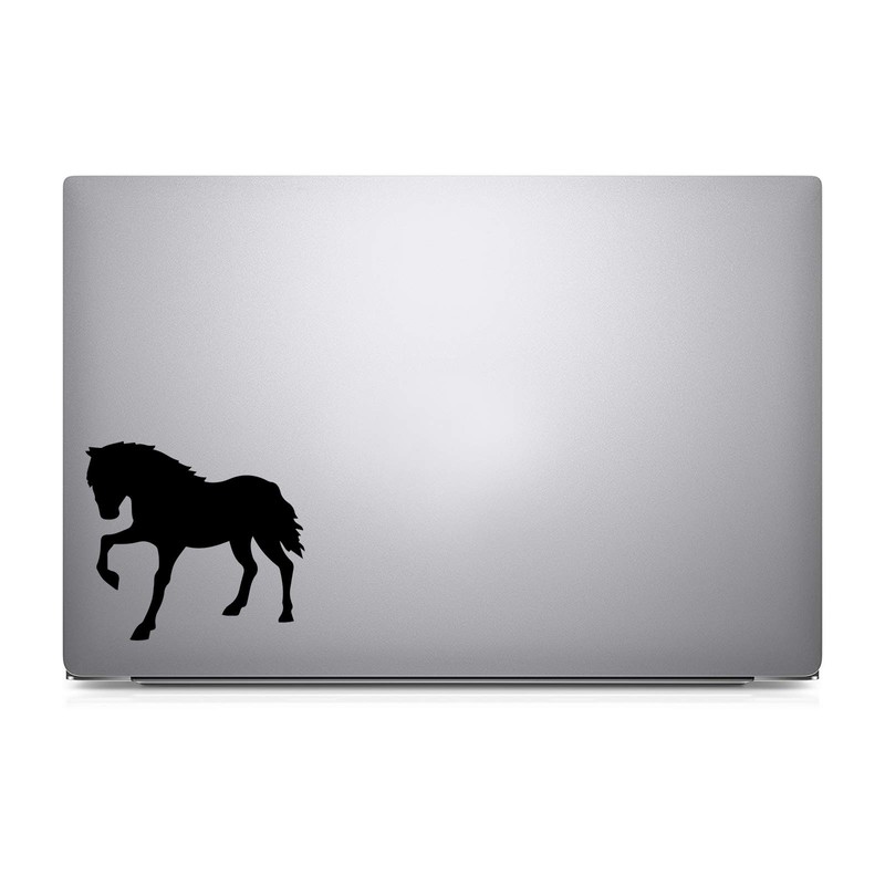 Bargain Max Decals Horse Silhouette Decal Notebook Car Laptop 5.5"