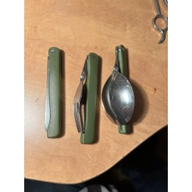 Rothco Chow kit-Folding Fork/Knife/Spo