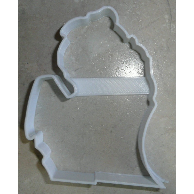 MICHIGAN STATE SHAPE OUTLINE COOKIE CUTTER MADE IN USA PR2719