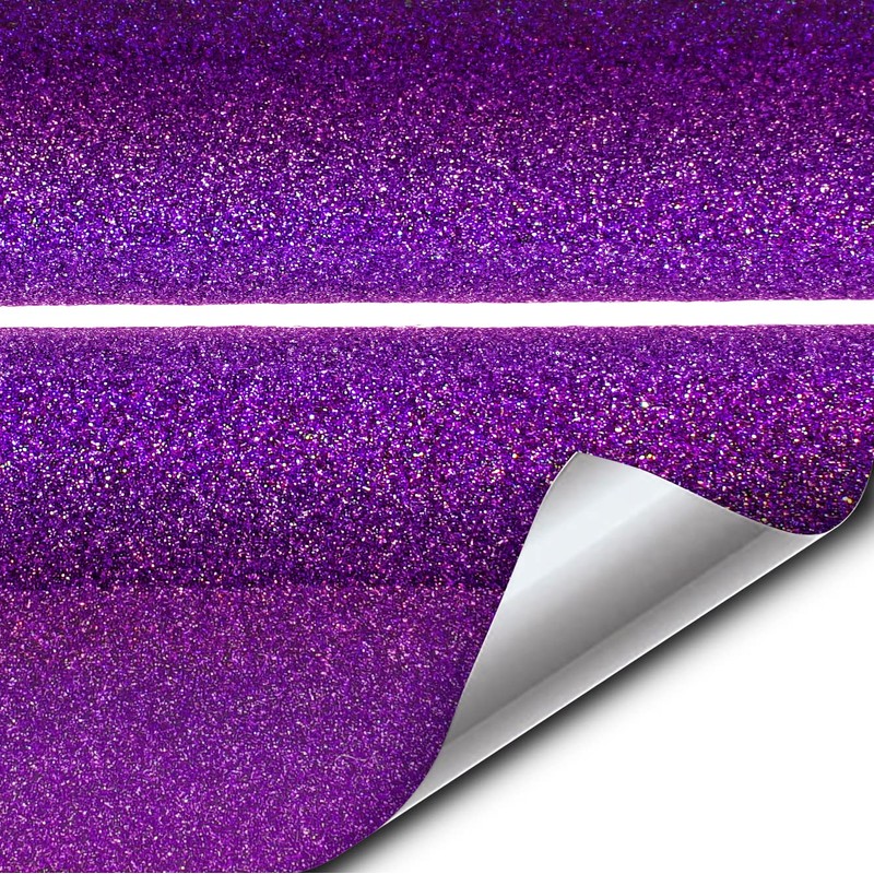 VViViD+ Gloss Psycho Purple Vinyl Wrap Film (1ft x 5ft)