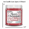 Merry Christmas Ya Filthy Animal Scented Candle - Smells Like