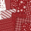 MIAHART 60 Pieces Merry Christmas Pattern Paper Set 10 Designs