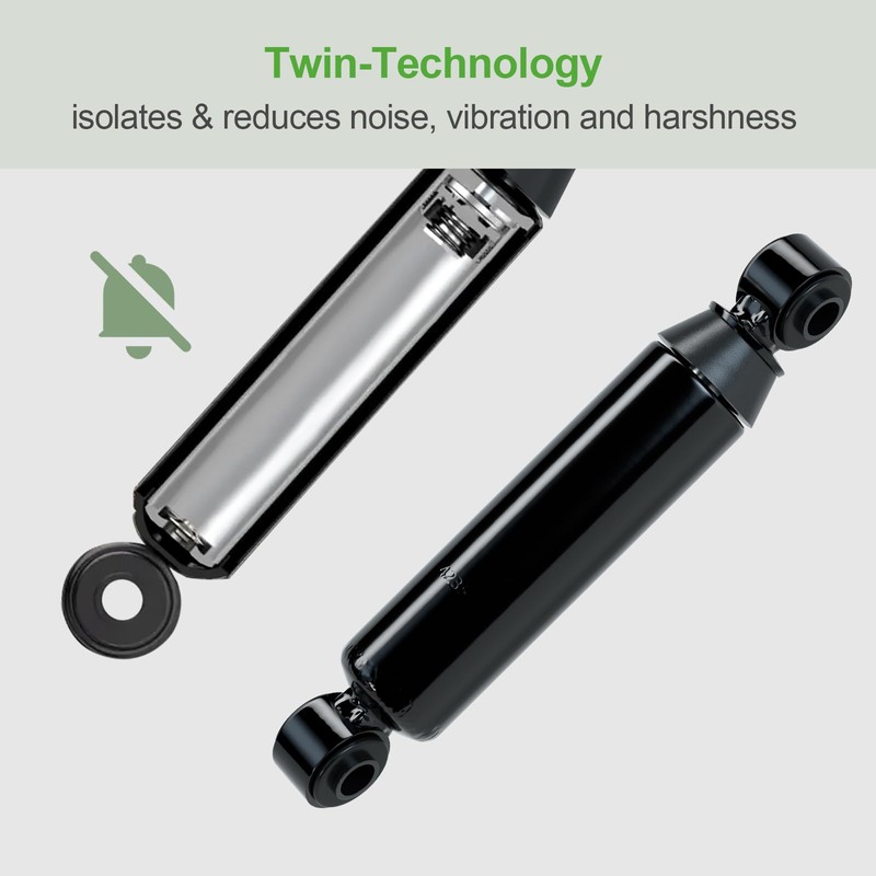 10L0L Front Shocks Absorbers Kit for Club Car DS 1981-2011,