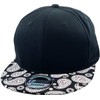 KBETHOS Galaxy Leaf Hologram Floral Aztec Bandana Print Brim Snapback