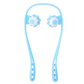 FILFEEL Roller Neck Massager, UShaped Manual Neck Shoulder Fatigue Relieve Massager Tool Ergonomic Handle Design Rouleau de Massage Musculaire