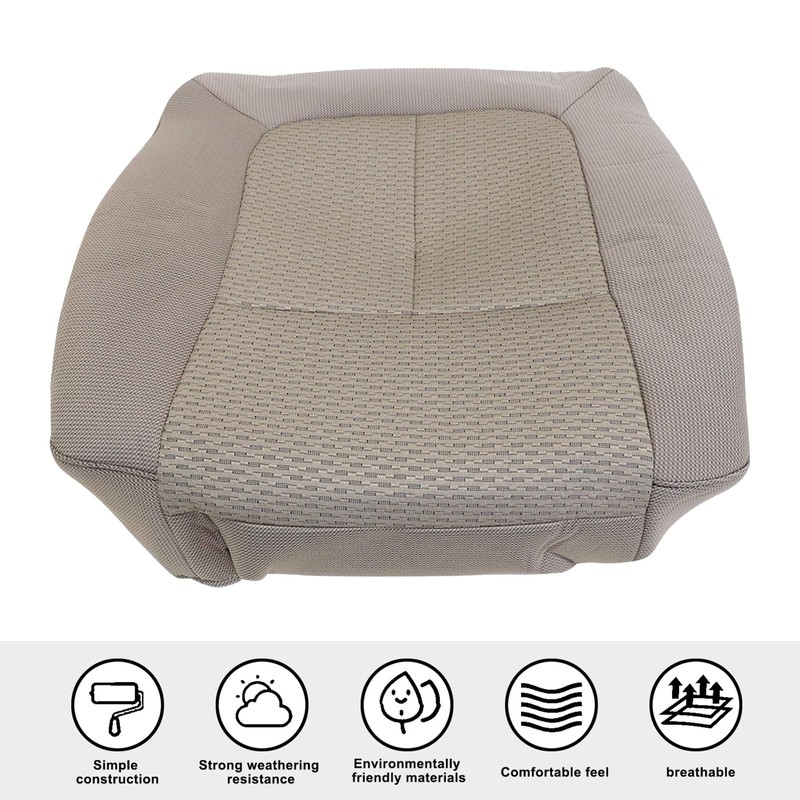 Sekeseauto Tan Front Driver or Passenger Side Bottom Replacement Cloth