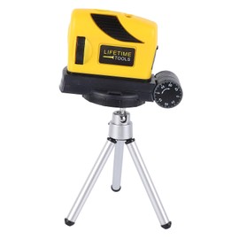 Nivel Láser Autonivelante, Nivel Autonivelante, Nivelador Infrarrojo de Línea Cruzada Automático con Trípode, Herramienta de Bricolaje para Carpintería en el Hogar