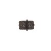 STALLION HARDWARE Brass Twisted Door Bell - Antique Oil Rubbed