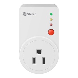 STEREN Protector contra variaciones y Picos de Voltaje de 1 800 W para eléctricos y electrónicos
