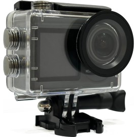 icefox 4K HD 20MP Waterproof Action Camera 40M Camera Support External Microphone 170 Degrees Ultra Wide Angle WiFi Camcorder