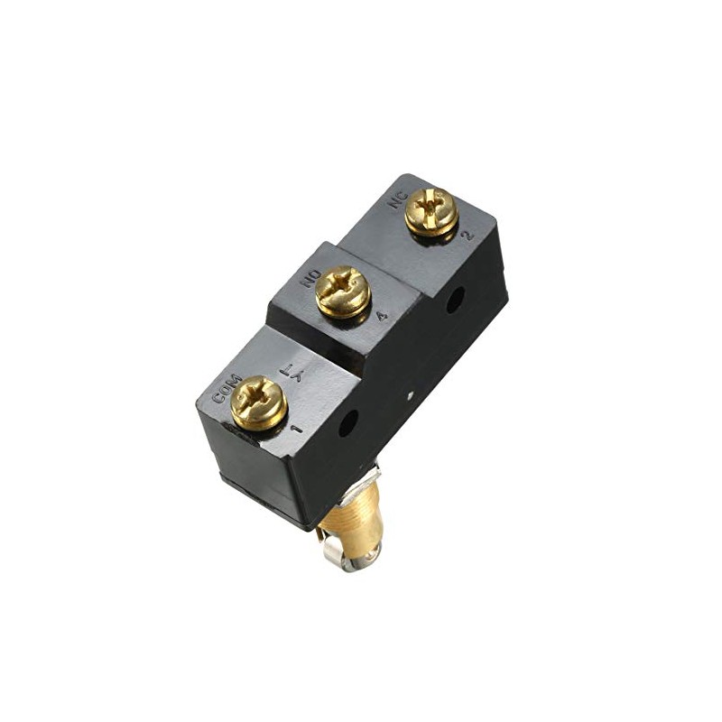 sourcing map LXW5-11Q1 1NO + 1NC Panel Mount Roller Plunger