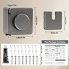 WEATAEDE 15.7Ft Retractable Clothesline Indoor an Anti-sag Retractable Clothesline Outdoor,Laundry