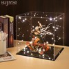 Huijintao Acrylic Display Case/Display Case/Display Box for Figures, Collectibles, Self-Assembly
