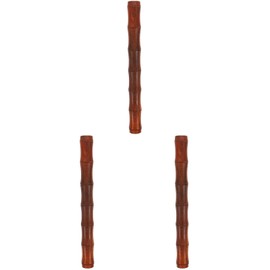 Healifty 3 Pcs Bamboo Agarwood Incense Tube Incense Stick Barrel Stick Container Household Tube Wooden Convenient Container Home Decor