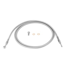 CB Braided Hydraulic Clutch Cable For 12"-14" Apes Harley CVO Road King Road Glide