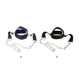 tieedhfu Adjustable HeadsNeck Harness For Effective Neck Exercises Adjustable HeadsHarnesses Nylon Sports Neck Training Exerciser, black blue